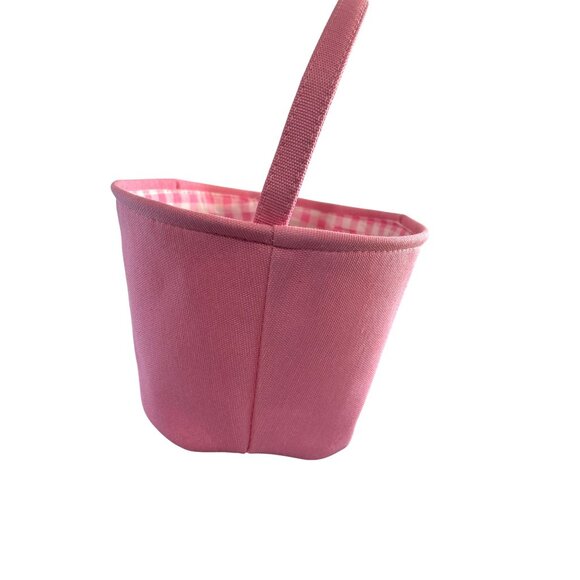 Easter Basket Pink/White/Blue Bunny 15x15 NWT - Picture 4 of 7